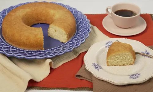 Café da manhã: veja como fazer bolo de manteiga com 6 ingredientes